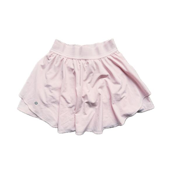 Lululemon Court Rival High-Rise Athletic Skirt Size 2 Long Strawberry Milkshake - Picture 6 of 11
